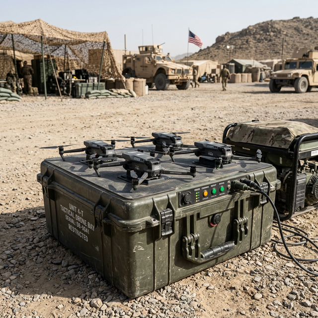 Autonomous Drone Docking Station